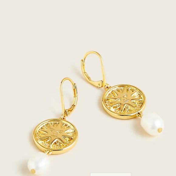 J. Crew Jewelry - J. Crew Le Soleil Pearl Drop Earrings